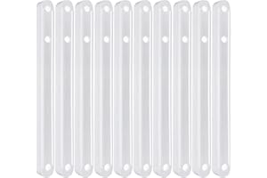 TWSOUL Lot de 5 paires de rails de tiroir en plastique pour tiroirs - Organiseur extensible - Outils de rangement pour tiroir de meubles (298 mm)