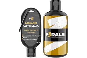 F3RALS ® Magnesie Liquide Sport | Grip Puissant Mains Sèches - Escalade Cross Training Gymnastique Pole Dance