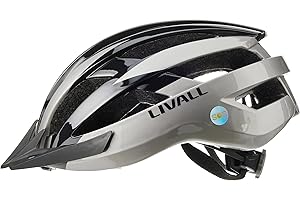 Livall Casco Inteligente MT1NEO| Casco de Bicicleta para Montaña| Luz Trasera Intermitente y Sistema SOS |Certificación CE|Conexión Bluetooth y Sistema de Navegación