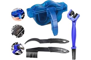 HONLENA Kettenreiniger Fahrradkette,Fahrradketten Reiniger,Fahrrad Kettenreiniger,Kettenbürste Fahrrad Reinigung Scrubber Pinsel Werkzeug im set für Ketten Schnelles Sauberes