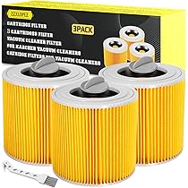 Filtre à Poussière Pour Aspirateur Karcher VC3 - Cadre Plastique, Mousse Lavable - Protection Moteur, Meilleure Aspiration
