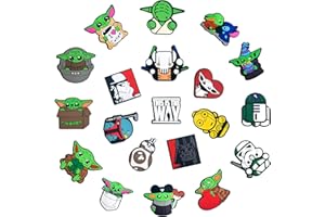 MIESHERK Zestaw 20, 50, 100 szt. zawieszek do butów Croc, chodaki, zawieszki do dekoracji butów, dla dzieci, unisex, dla dorosłych, do butów