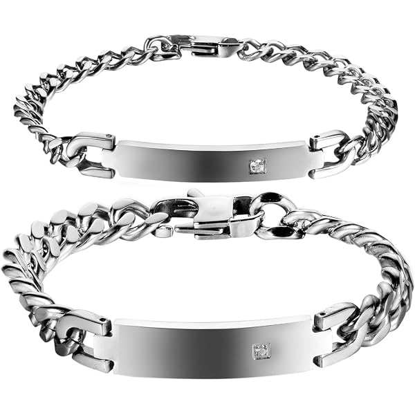 Bracciale Donna Mappa Mondo In Acciaio Inossidabile Cupimatch - Regolabile, Regalo Per Lei - 3