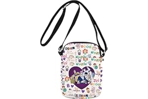 MYSOMY k-Pop Army Crossbody Bag k-Pop Band Fans Gifts k-Pop Concert Bag k-Pop Themed Travel Purse