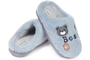 JOMIX Pantofole Bambino Invernali Babbucce Inverno Bambina Calde Morbide Ciabatte Chiuse Bambini da Casa