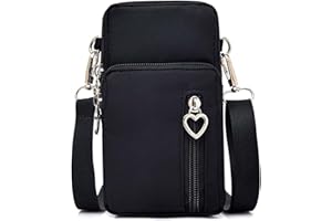 DUGEHO Cross Body Bag,Crossbody Bags Mobile Phone Wallet Bags with Large Capacity and Adjustable shoulder strap for Women girl（Beige）