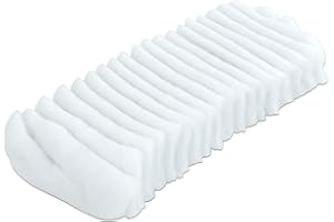 GLOREX 6 2524 05 - Bastelwatte, 1 kg weiß, 100 % Polyester, waschbar bis 30°C, schwer entflammbar, ideal zum Basteln und als Füllmaterial für Kissen, Puppen und Stofftiere