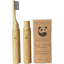 NOMAD PANDA bambus zahnbrste bambus etui, zahnbrste holz, Kohle Zahnbrste  mit Zahnbrstenhalter, umweltfreundliche reisezahnbrste klappbar,tragbares  Zahnbrstenetui, perfektes reise gadgets : Amazon.de: Drogerie &  Krperpflege