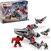 LEGO | Red Hulk War with Marvel Captain America 76292 Superb Buildable for Superhero-Loving Kids Ages 7 and Over