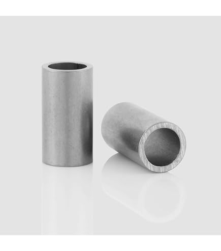 Edelstahl-Distanzhülsen Ohne Gewinde – 13x11x1 Mm, M10 Durchsteckbar, Länge 5 Mm, 10 Stück – V2A Qualität