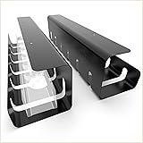 Uniture® Cable Duct Desk, Pack of 2