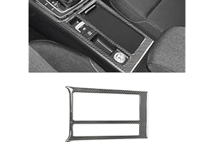 HLMNAKE Interior Sticker Copertura in Fibra di Carbonio Auto Trim Tuning Accessori Decorazione per 2014 – 2020 VW Golf 7 (portabicchiere)