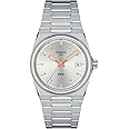 Tissot Unisex PRX 35mm 316L Stainless Steel case Quartz Watch, Grey, Stainless Steel, 11 (T1372101103100)