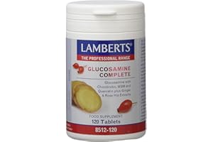 Lamberts Glucosamina Completa - 120 Tabletas, One size, 181 ml