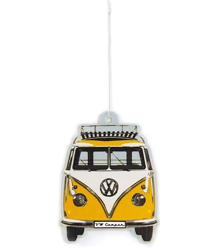 BRISA VW Collection - Volkswagen Deodorante per Auto Profumatore Fragranza Campervan T3 Bus design (Fresh/Blu