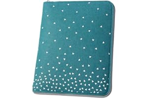 luxdag Mom's Organiseur A5 avec fermeture éclair en feutre (couleur et motif au choix) – Étui pour carnet de maternité, carnet de santé, échographies et carnet de vaccination – Cadeau pour les futures