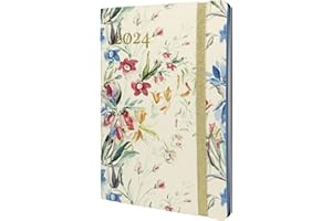 Finocam - Agenda 2024 Flexi Joy Semana Vista Vertical Enero 2024 - Diciembre 2024 (12 meses) Bloom Español