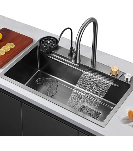 thumbnail image 2 of Houzer MEC-3220SR-1 Medallion Classic Series Undermount Stainless Steel 60 40 Double Bowl Kitchen Sink Small Bowl Right 2 of 12