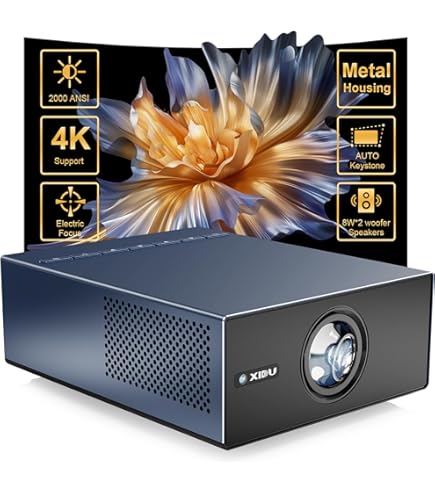 PAN-TILT PROJECTOR 本体 Generic Portable Pan-Tilt Projector K1 with Battery Android System