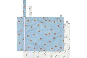 LÄSSIG Bolsa húmeda reutilizable 2 piezas/Wet Bag Happy Rascals Smile