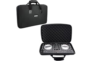 AKOZLIN Maletín rígido para Pioneer DDJ-FLX4 DDJ-SB SB2 SB3 RB, controlador portátil DJ Eva bolsa de transporte, bolsa de protección, bolsa de almacenamiento, caja de protección, maletín de viaje