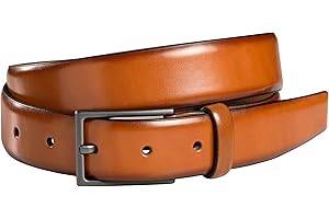 FENIX FASHION FENIX ORLANDO Cintura Bambino per Ragazzi & Ragazze, diverse colorazioni, cintura regolabile in pelle per bambini e adolescenti, taglia 55 cm - 75 cm, fibbia senza nichel larga 30 mm