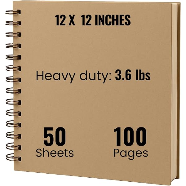 Orange MBI 13.5x12.5 Inch Hockey Sports Scrapbook Album With 12x12 Inch Pages 860171 P 180483206