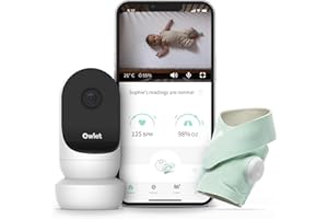 Owlet Monitor Duo Smart Sock 3 + Cam 2 (Menthe)