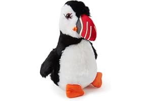 Zappi Co Maskonur pluszowe zwierzątko (długość 22 cm) – uroczy i miękki pluszowy ptak dla dzieci, idealny do zabawy i przytulania