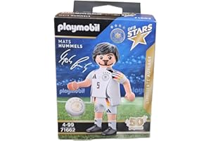 PLAYMOBIL DFB Stars Spielerfiguren zur Auswahl - Limitierte Auflage zur EM 2024 (71662 - Mats Hummels)