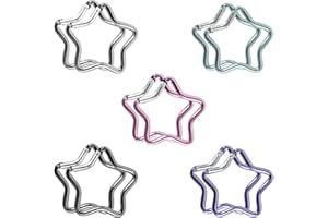 GOODENGFULL 10 Stück Stern Karabiner Schlüsselanhänger Sterne Titan Karabiner Schlüsselanhänger für Wandern Camping Karabinerhaken sternform Deko