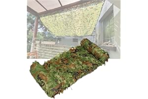 Yaloy Camo Tarnnetz 210D Oxford Camouflage Netz 2x4M 2x8M 3x5M 4x7M 5x8M 6x8M 10x10M Sonnenschutz Bundeswehr Tarnung Netzs für Jagd Garten Camping Abdeckung Dekoration Tarnung