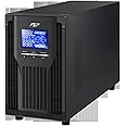 FSP Champ Tower 2k, doppio convertitore Gruppo di continuità (UPS) online, 2000 VA / 1800W, da 200 a 300VAC, con USB, RS-232 