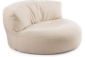 ‎LUMALAND Lumaland Sitzsack Lounge Sofa aus der Teddy-Reihe | Indoor Bean Bag mit Füllung – für Erwachsene & Kinder | Mini-Sofa inkl. EPS Perlen | Sitzkissen zum Sitzen & Liegen – 90x50x30 cm