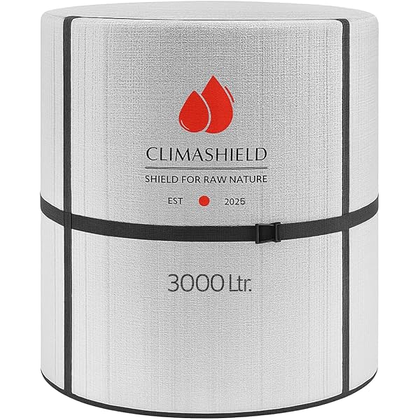 ClimaShield 300 Litre Water Tank Cover with Anti-Monkey Spikes – 5