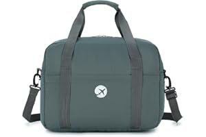 SPAHER Faltbare Reisetasche Handgepäck 40x30x20 Wizzair Vueling Volotea Hand Luggage Handtaschen Organizer Duffle Bag Reise-Gepäck Koffer Tasche Kleidung Koffer