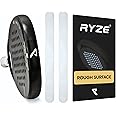 RYZE Transparent Padel Racket Protector - Rough Surface - Padel Racket Bumper in Pack of 2 - Durable and Elastic Padel Bumper - Easy to Apply - Minimal Air Bubbles