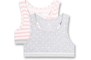 Sanetta Bustier Im Doppelpack Grau Sujetador Deportivo Niñas