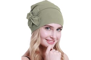 osvyo Bamboo Chemo Headscarf for Women Hair Loss - Pañuelo para mujer, diseño de turbantes sellados