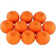 15-Piece Realistic Fake Orange Set - Artificial Miniature Fruit For Dollhouse & Kitchen Decor