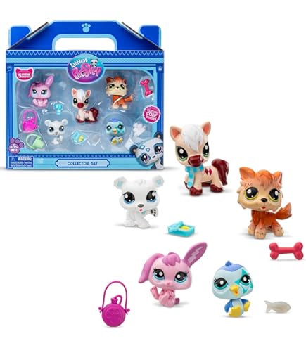 Littlest Pet Shop - Adventskalender der Pet Shop - 8 Pet Shop und 16 Zubehörteile - 24-Tage-Weihnachtskalender - Mini-Tierfiguren zum Sammeln - Spielzeug für Kinder ab 4 Jahren - BF00758 Littlest Pet Shop - Adventskalender der Pet Shop - 8 Pet Shop und 16 Zubehörteile - 24-Tage-Weihnachtskalender - Mini-Tierfiguren zum Sammeln - Spielzeug für Kinder ab 4 Jahren - BF00758