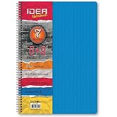 &Ccedil;ınar Idea 5+2 210 Yaprak 7 B&ouml;lmeli Defter A5 Boyut (17x24 cm) Separat&ouml;rl&uuml; Spiralli Okul Defteri Dayanıklı PP Plastik Sert Ka