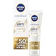 NIVEA SUN Crema antimacchia viso Luminous630 FP 50+ in tubetto da 40 ml, Crema solare viso 50+ per un colorito uniforme e lum