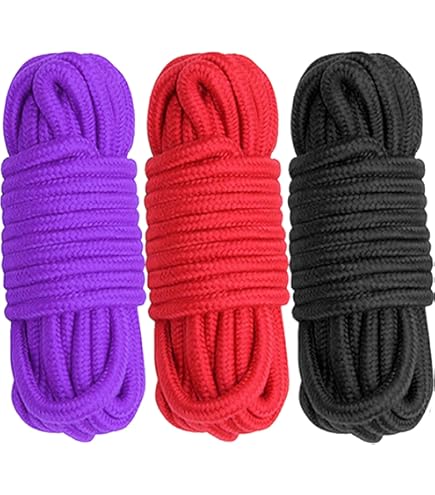 FOSER Katoenen touw voor macramé, knutselen, decoratieve projecten, huisdierspeelgoed, 30 mm (2 m