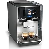 Siemens Kaffeevollautomat EQ700 classic, großes farbiges TFT-Display, 36 Heiß- und Kaltgetränke, Cold Brew, 10 Favoriten, 2-T