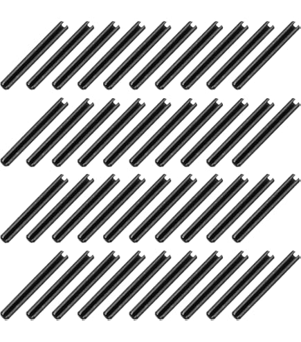 4mm) M4 X 40 Stainless Steel Slotted Spring Tension Pins Sellock Roll Pins DIN 1481-50 Pack