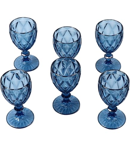 Set 6 Calici Da Vino Bacco 480cc – GICOS IMPORT EXPORT – Bicchieri In Vetro Classici Modello ACF-732126