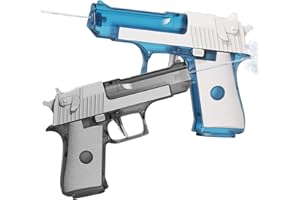 DAZZTIME Pistolet a Eau Enfant,2 Pièces Mini Pistolets à Eau,Pistolet à Eau Puissant pour Enfants,Pistolet à Eau en Plastique pour Enfants,Pistolets à Eau pour Enfant,pour la Piscine Extérieure et la Plage