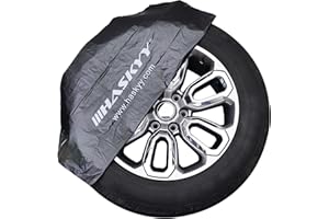 HASKYY XXL worki na opony zestaw 4-częściowy 110 x 110 cm do 22" Premium etui ochronne na opony, zestaw torebek do przechowywania, transportu i przechowywania - czarne