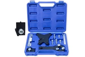 RIODEMBO Kit d'outils de Calage Moteur, Outil de Courroie de Distribution Compatible avec Fiat 500 Punto Evo Lancia/Ford 1.2L 1.4L 8V 16V, Kit d'outils de Réglage de Courroie de Distribution Moteur